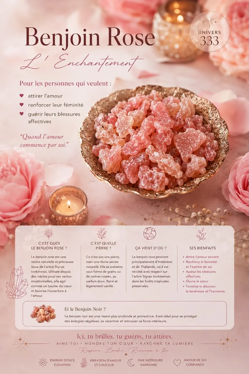 Fiche détaillée — Benjoin Rose
